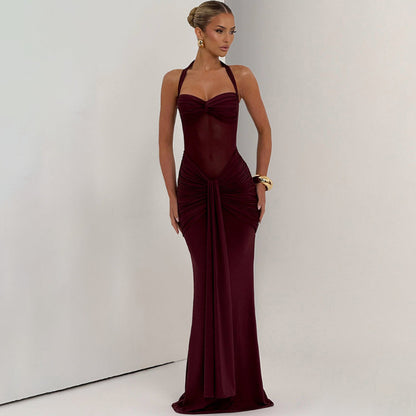Aurelia Halter Gown