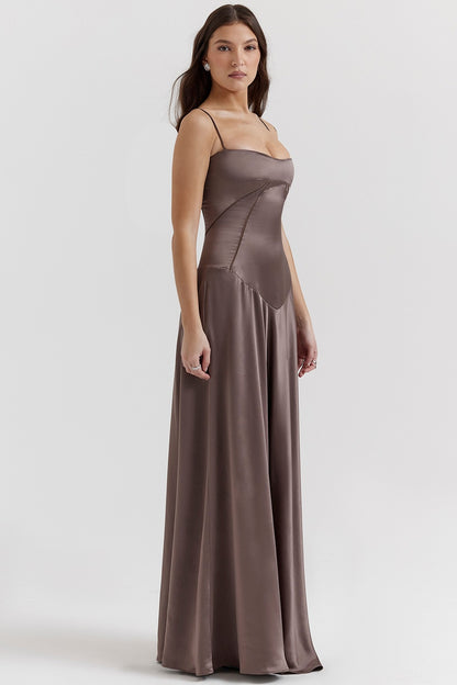 Selene Satin Gown