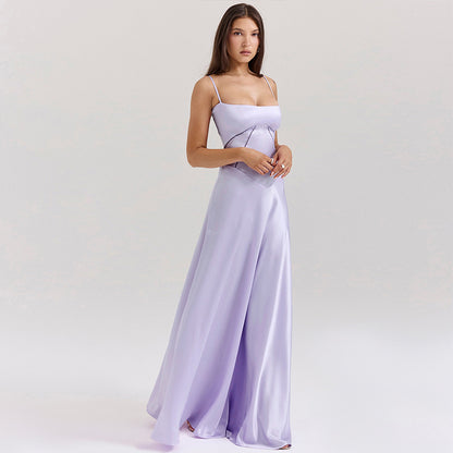 Selene Satin Gown
