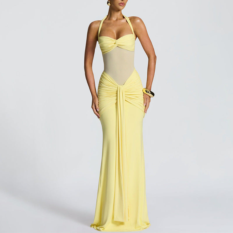 Aurelia Halter Gown
