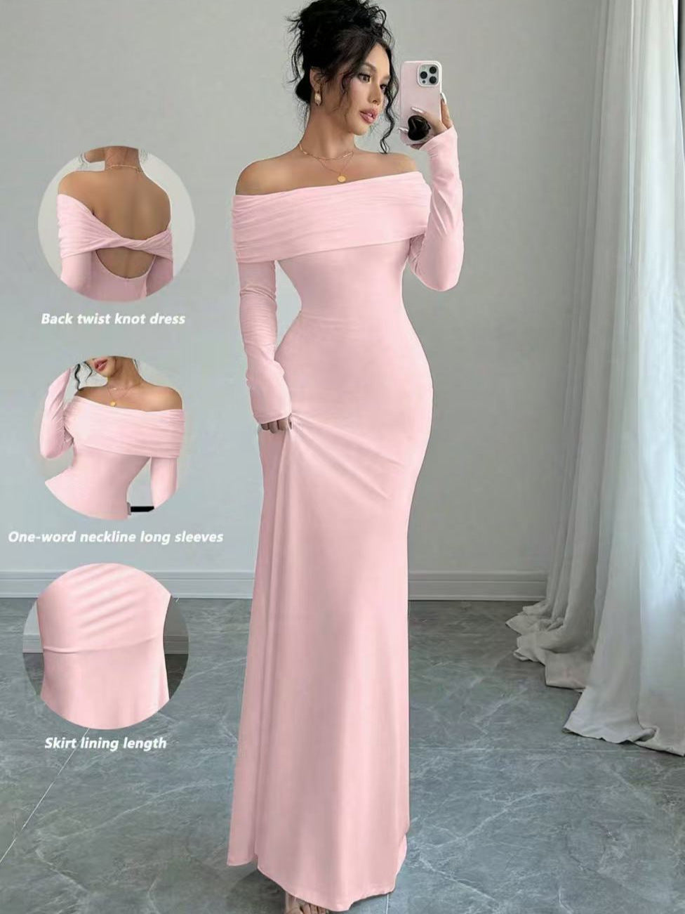 Isadora Off-Shoulder Maxi Dress