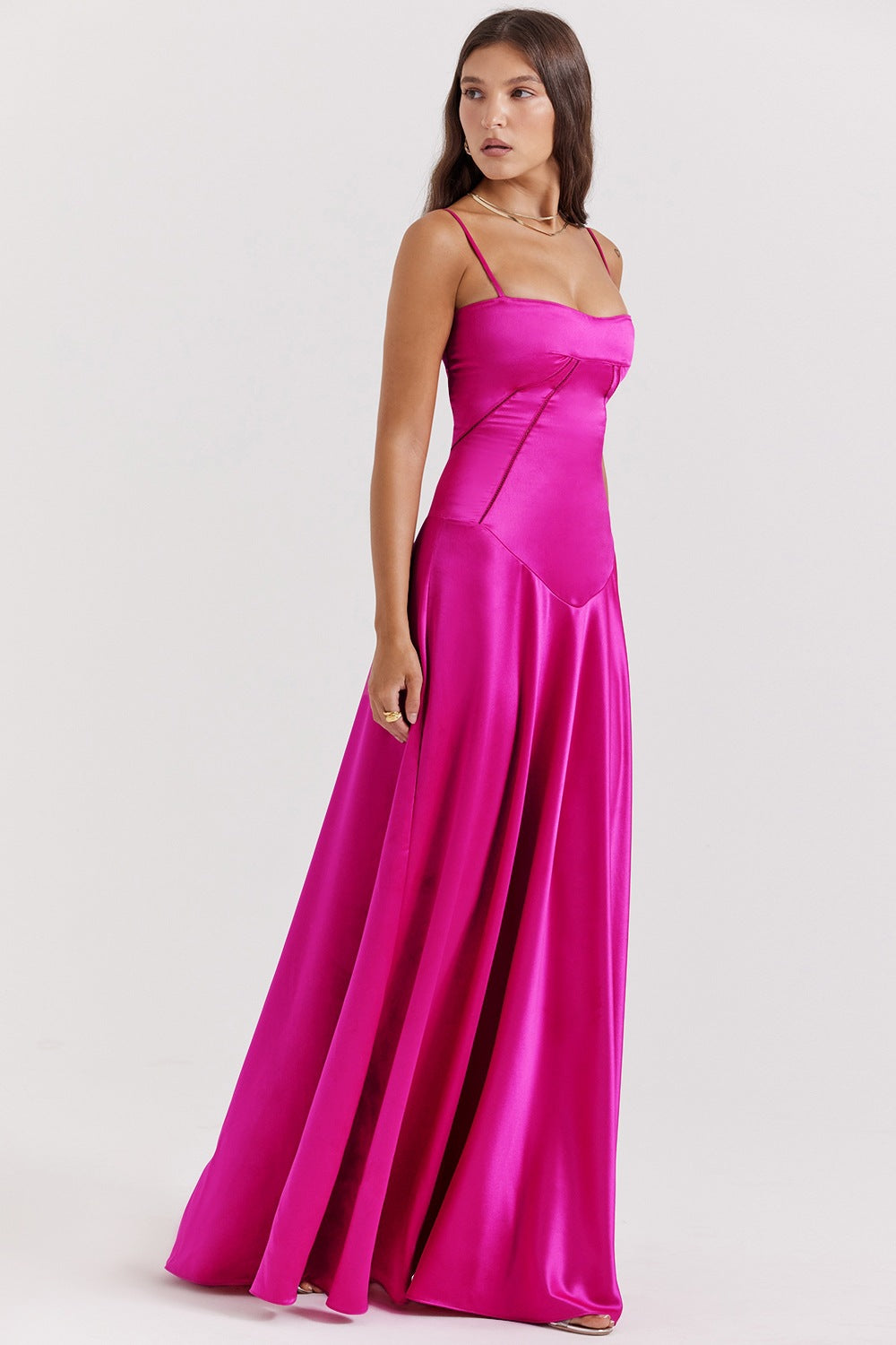 Selene Satin Gown
