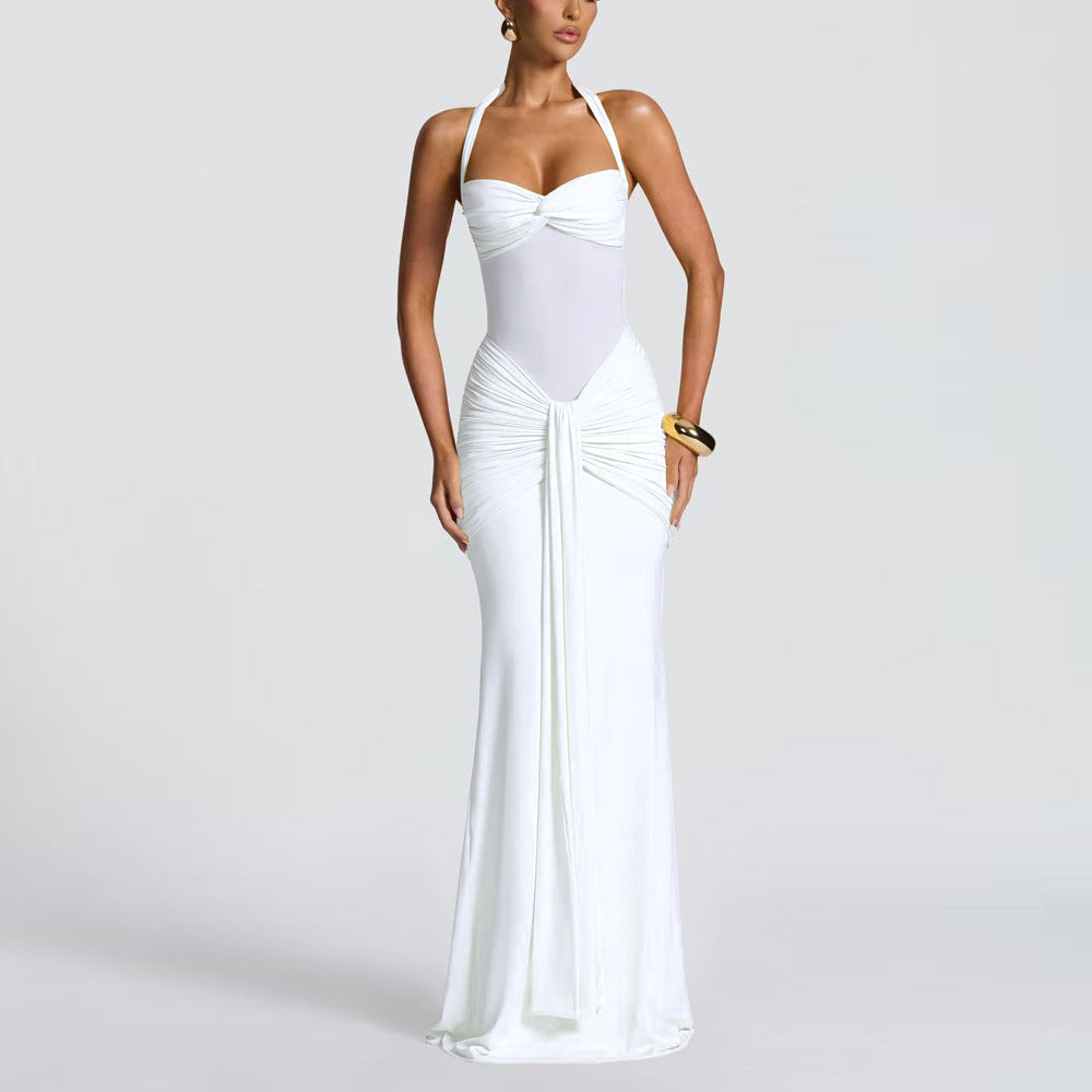 Aurelia Halter Gown
