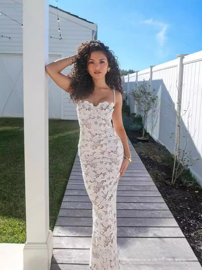 Luna Lace Maxi Dress