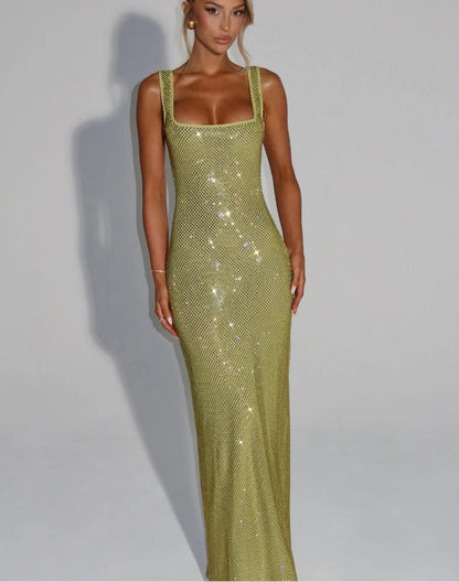 Celeste Sequin Maxi Dress
