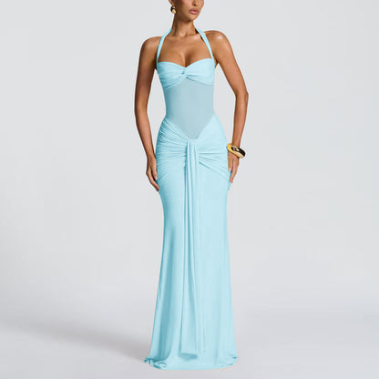 Aurelia Halter Gown