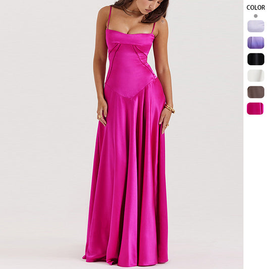 Selene Satin Gown