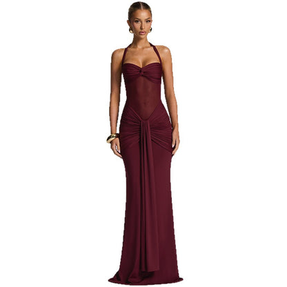 Aurelia Halter Gown