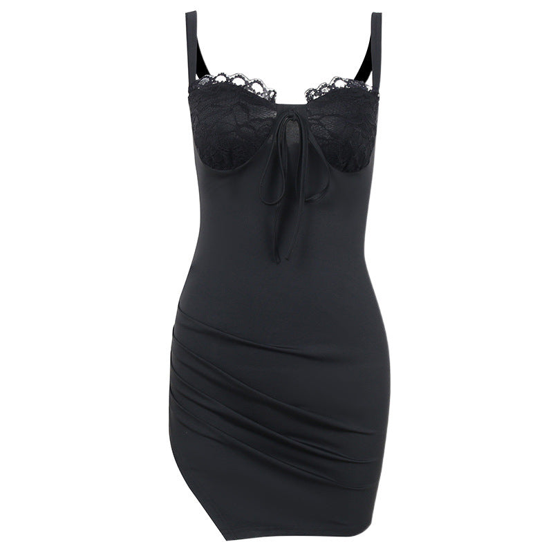 Luna Ruched Mini Dress