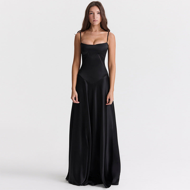 Selene Satin Gown