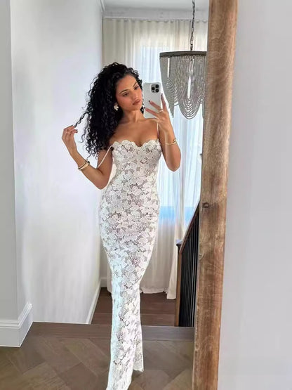 Luna Lace Maxi Dress