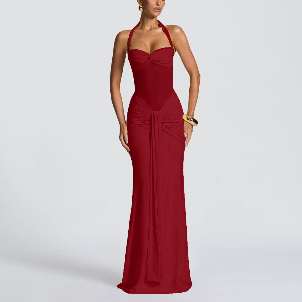 Aurelia Halter Gown