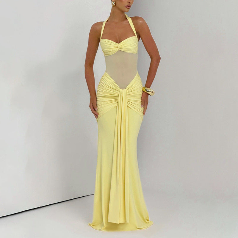 Aurelia Halter Gown