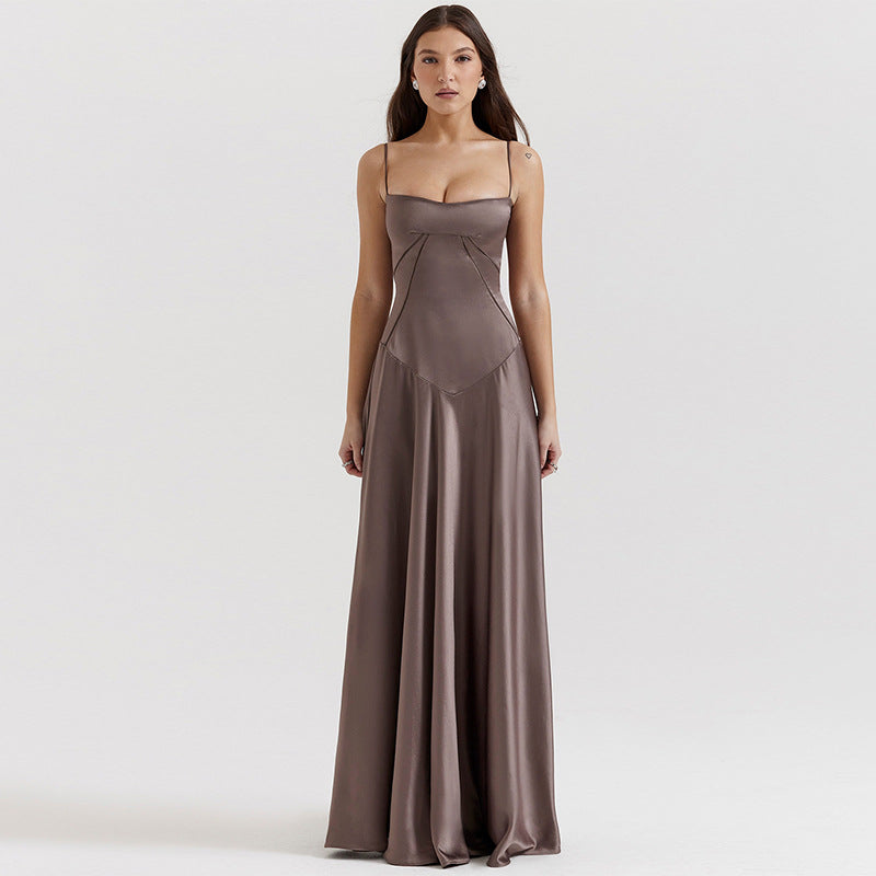 Selene Satin Gown