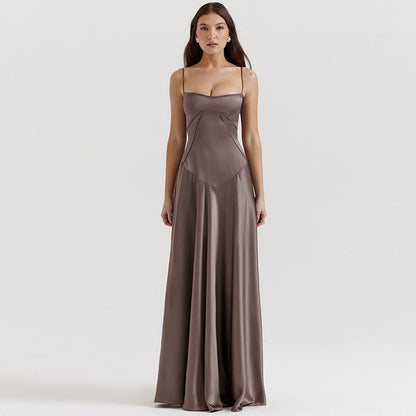 Selene Satin Gown