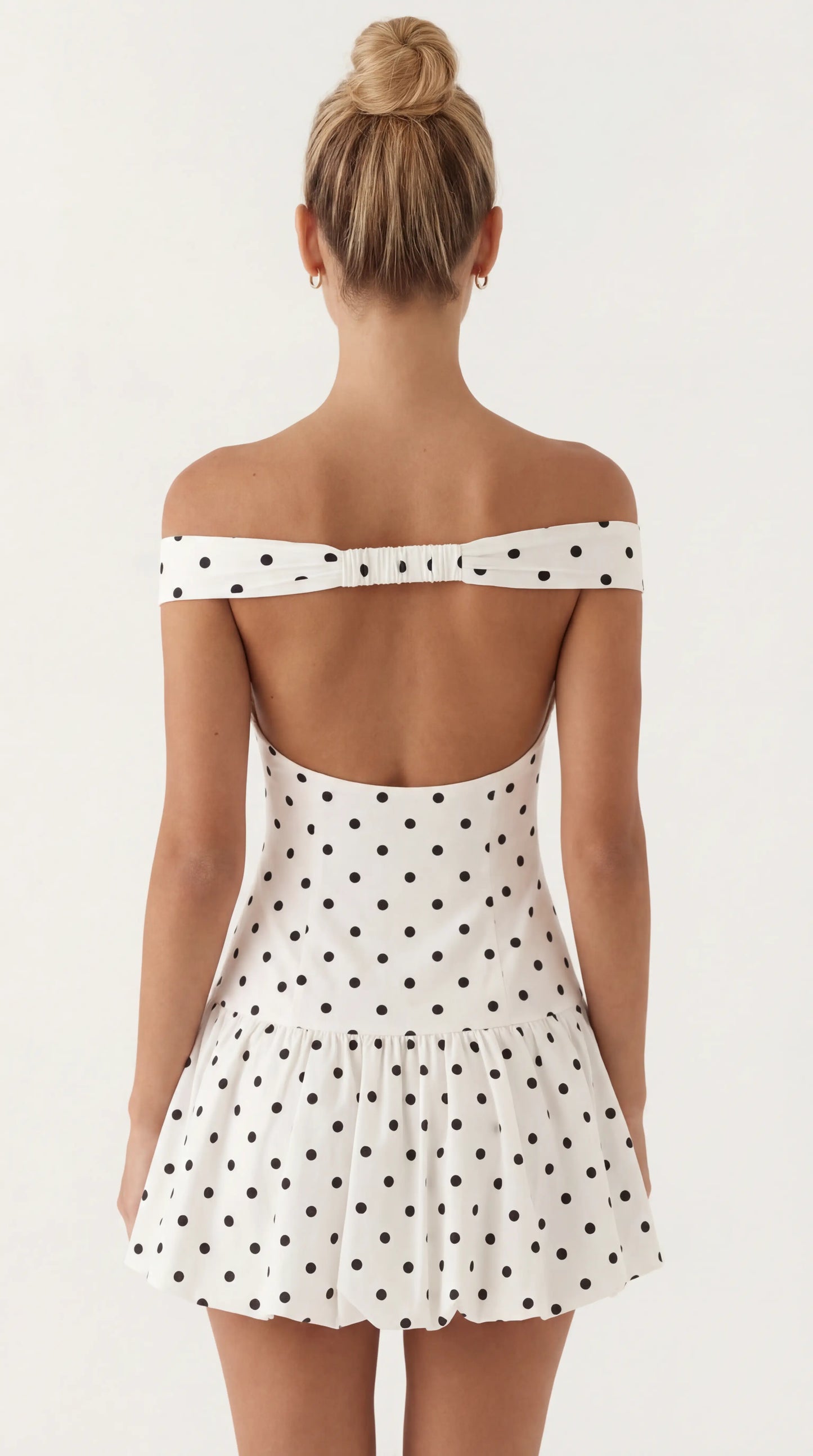 Amélie Polka Mini Dress